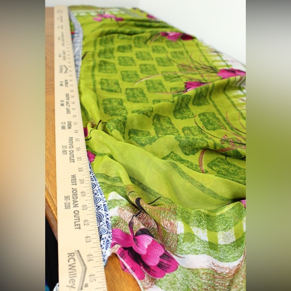 Wrap Skirt Multicolor Made in India - Picture 7 of 11